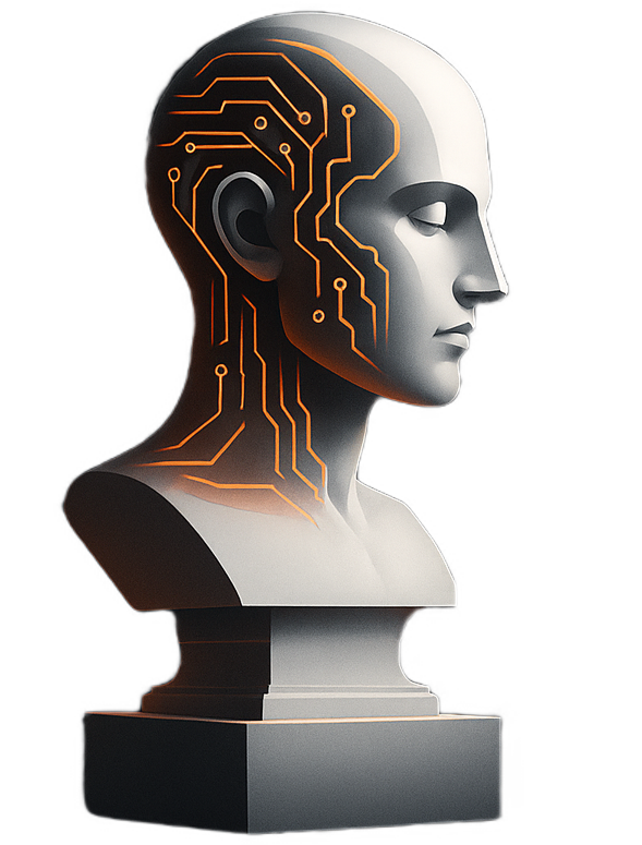 A stylized graphic representing divine intelligence for copywriting